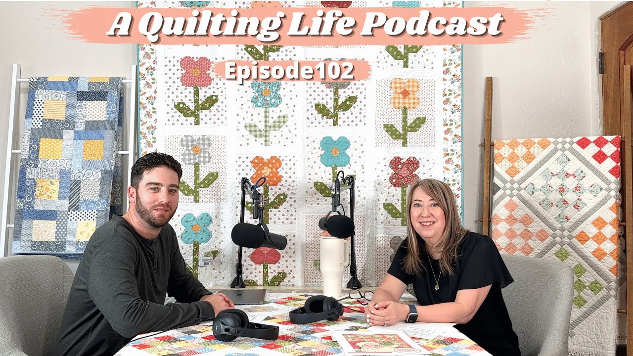 Episode 102: 2024 Preview: Goals, Upcoming Fabric, UFOs, and Sew Alongs