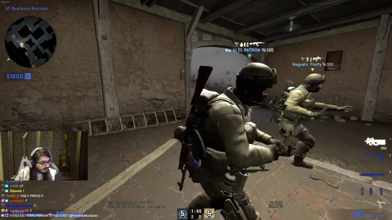 Kendine Müzisyen - Erik Dalı - Efe Uygaç CSGO oynuyor (29.03.2020)