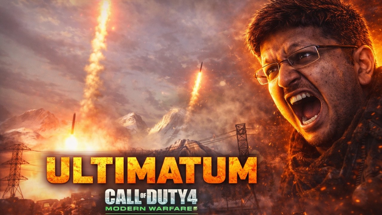 Call of Duty 4 Remastered Ultimatum Mission | Ultimatum Gameplay | COD4 Remastered Walkthrough EP-16