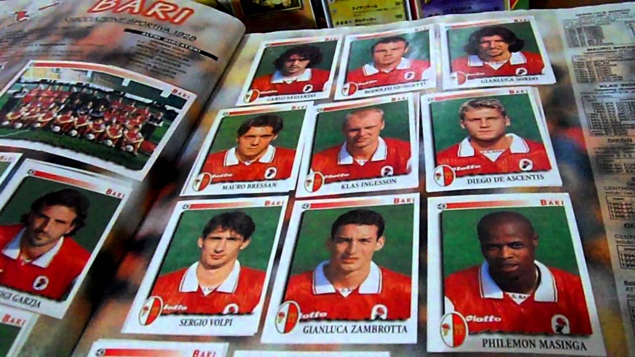 LA MIA COLLEZIONE ALBUM CALCIATORI PANINI :)