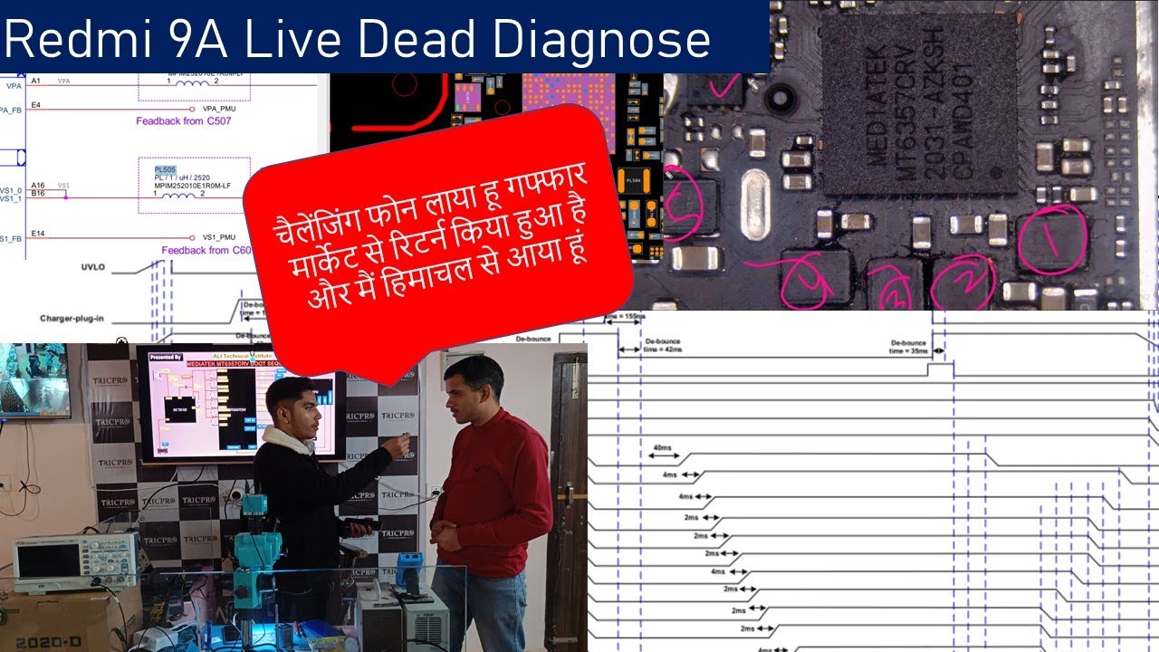 Redmi 9A Live Dead Diagnose Solution || Join Our Next Offline & Online Batch @8851213933