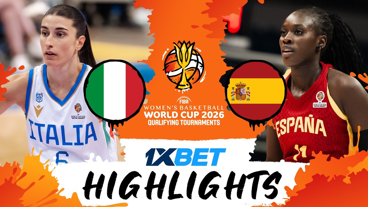 Italy 🇮🇹 v Spain 🇪🇸 | Highlights | #FIBAWWC 2026 Qualifying Tournament