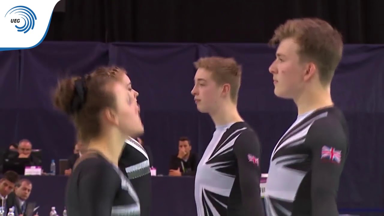 Great Britain - 2016 TeamGym Europeans, junior mixed team final