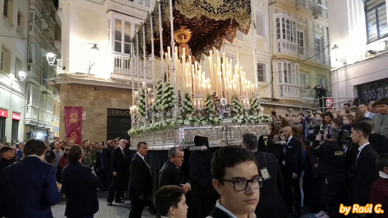 Dolores (Servitas), Palillero, Semana Santa Cádiz 2019