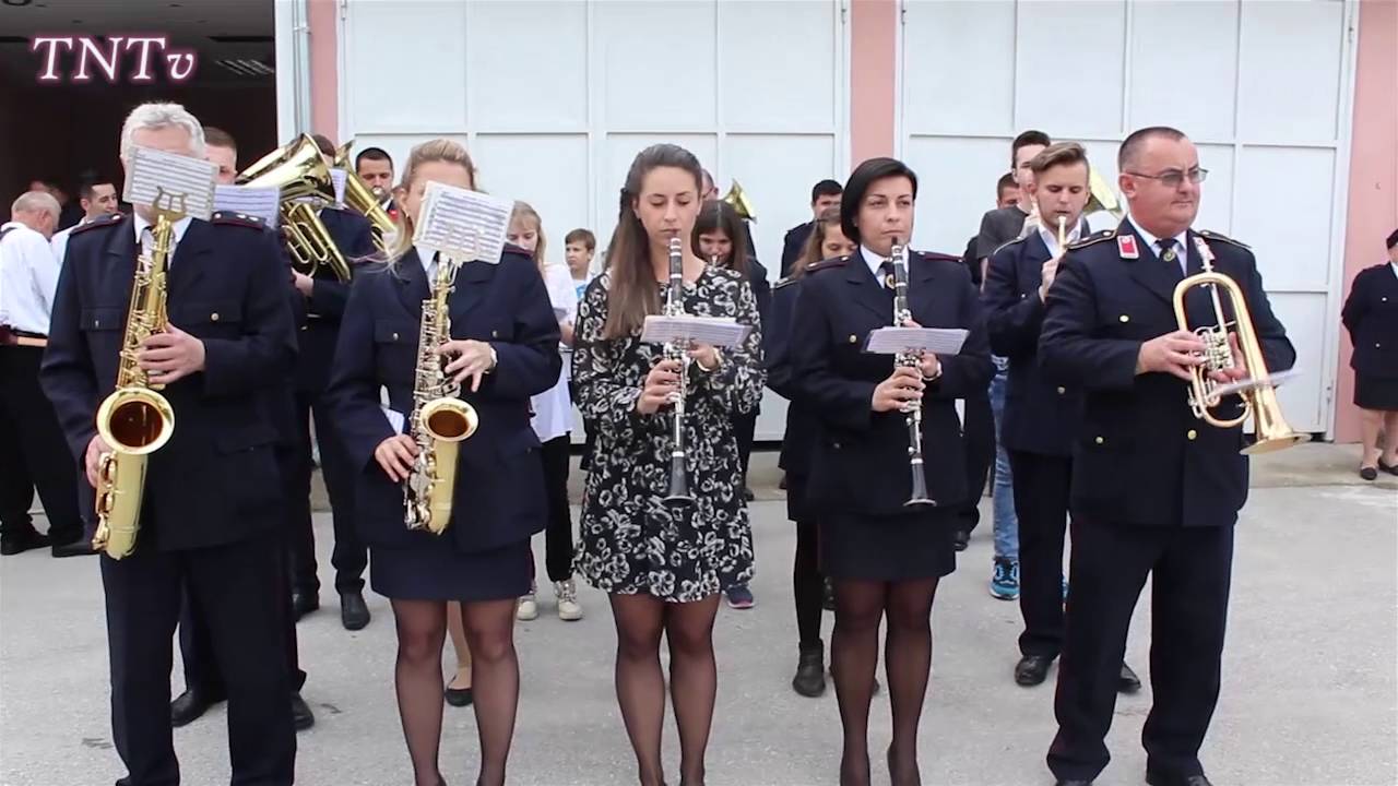 Limena glazba DVD-a Hrvatska Kostajnica u Topuskom