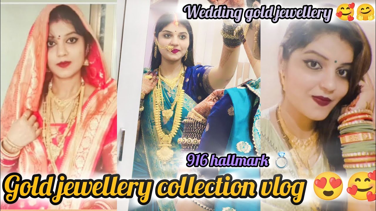 My 22kt Gold Jewellery collection Part -2 पति को क्या-क्या मिला था ससुराल से???🤗