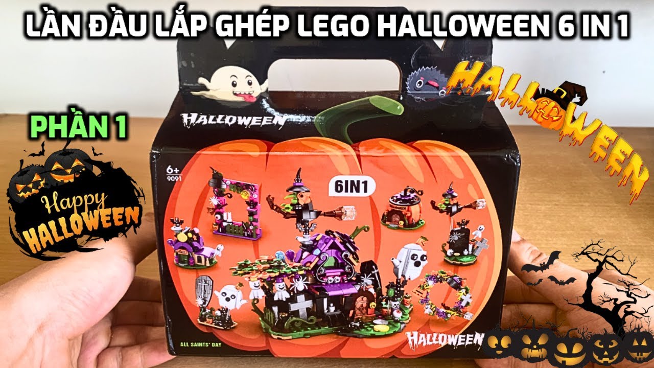 DNT - Lần Đầu Lắp Ghép Lego Halloween Chào Đón Halloween 2024 Phần 1