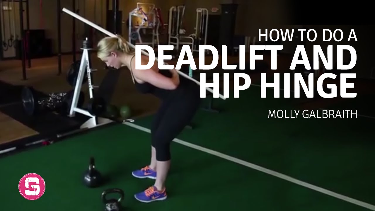 How To Do A Deadlift and Hip Hinge