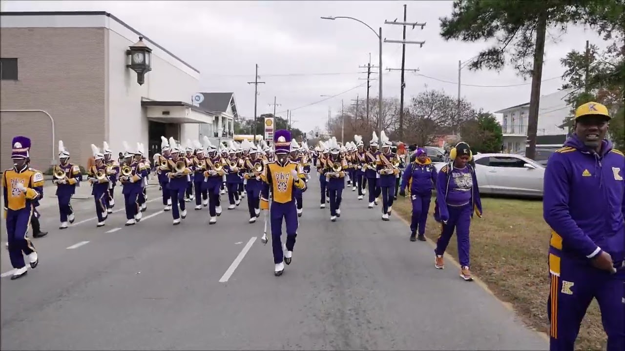 Edna Karr Marching Band 2025 MLK parade highlights (Ultra HD)4k
