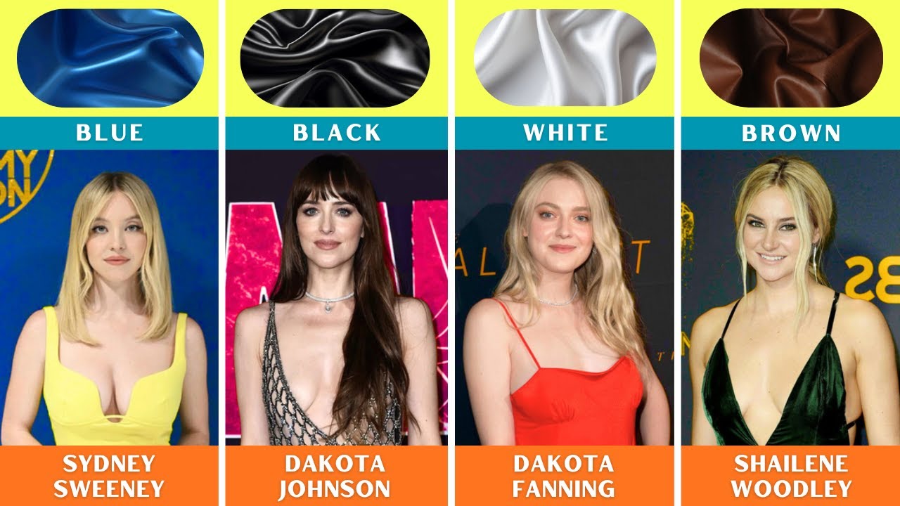 Top 150+ Hollywood Actresses and Their Favorite Colors Revealed!