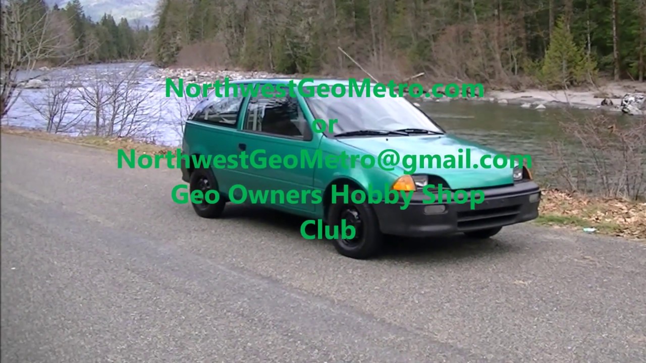 1992 Geo Metro Green XFI