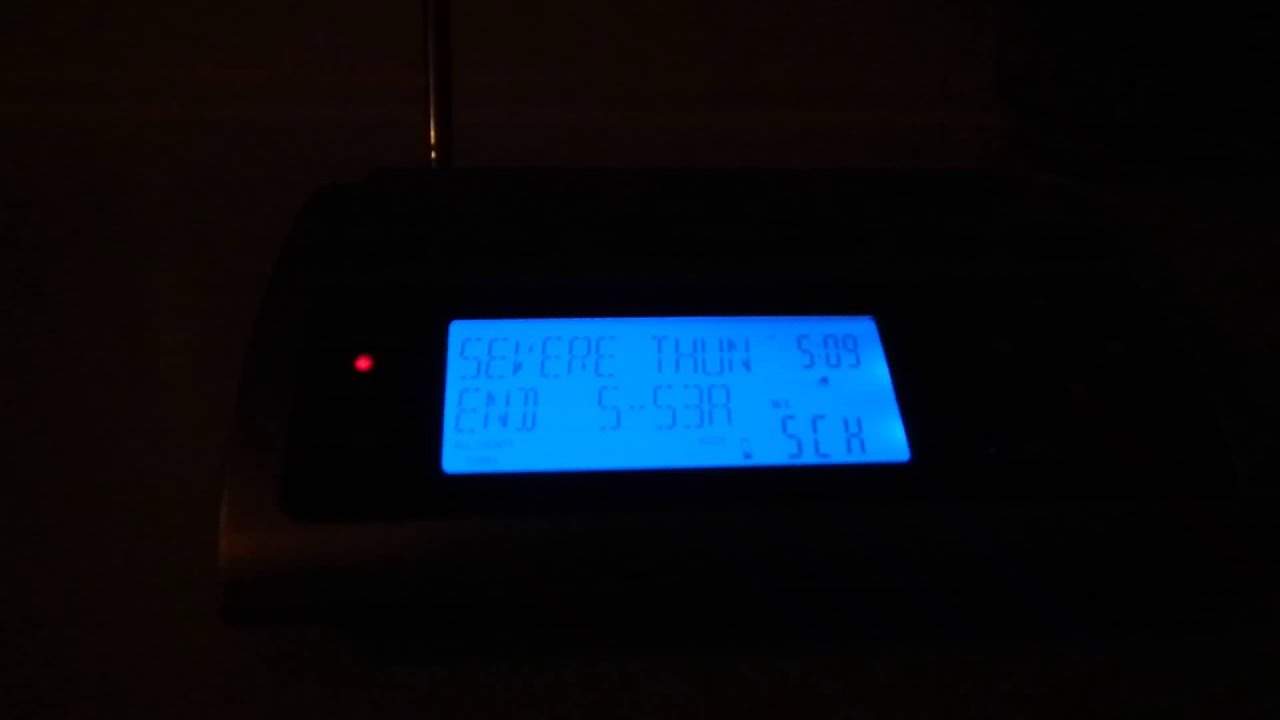 7-7-13 KZZ31 Severe Thunderstorm Warning REAL EAS ALERT #24