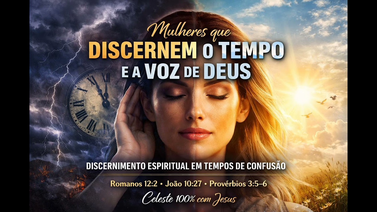 ☕️Café com Celeste - dia 1 Discernimento nasce de intimidade, não de emoção -   A voz de Deus !