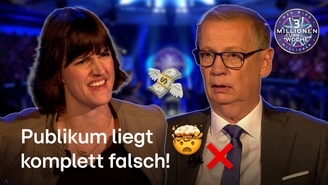 Kandidatin handelt PERFEKT! 😯​💯​🍀​​​| Wer wird Million&auml;r? 3-Millionen-Euro-Woche​​​ ​​​