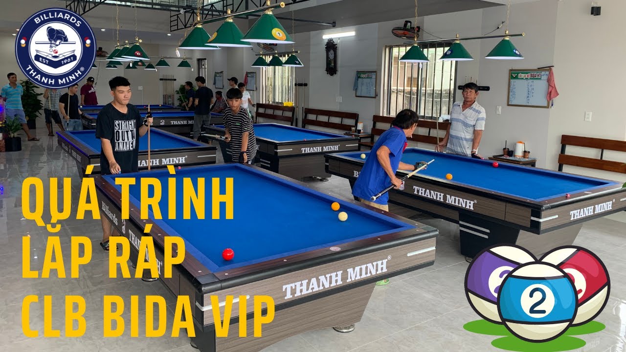 Bida Thanh Minh | Lắp r&aacute;p CLB Bida Từ A đến Z