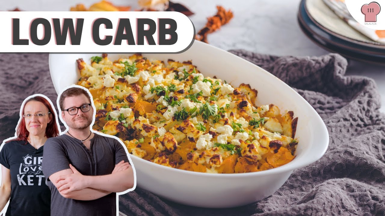 Das musst du probieren! Kürbisgratin 🎃 mit Hackfleisch und Feta