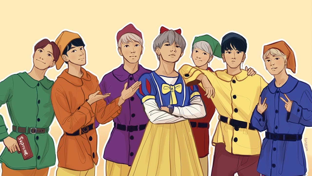 Speed Drawing | BTS Snow White
