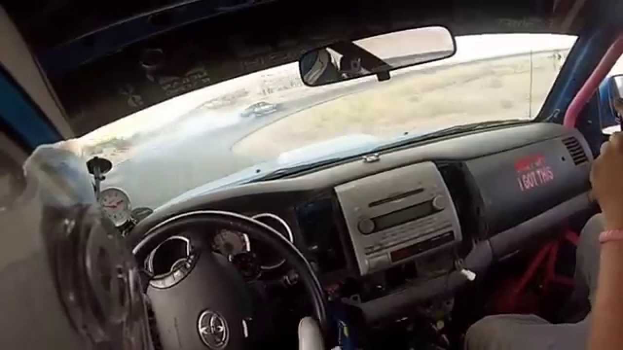 Toyota Tacoma X-Runner drifting @ ASB 2015 WSIR