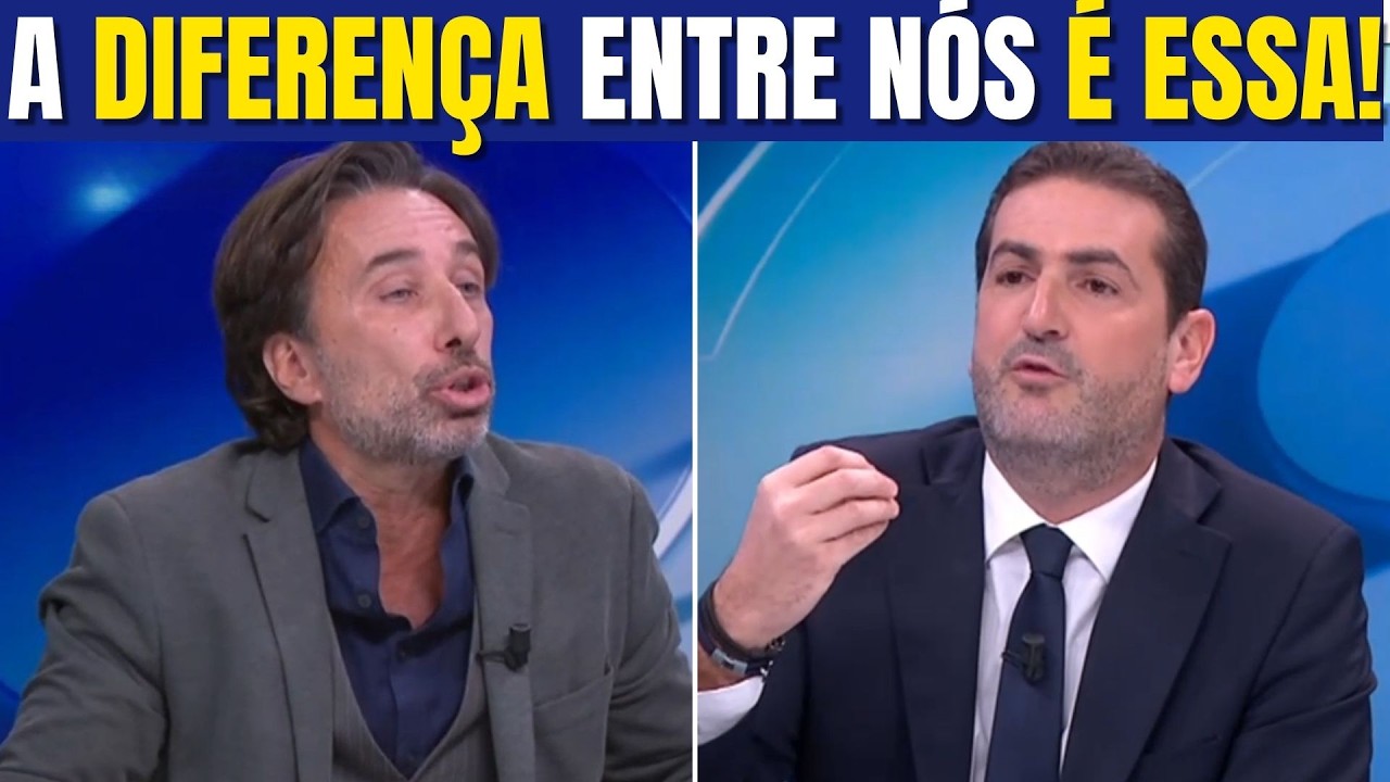 Miguel Morgado e Hugo Soares TROCAM argumentos em direto   Debate Aquece 🔥