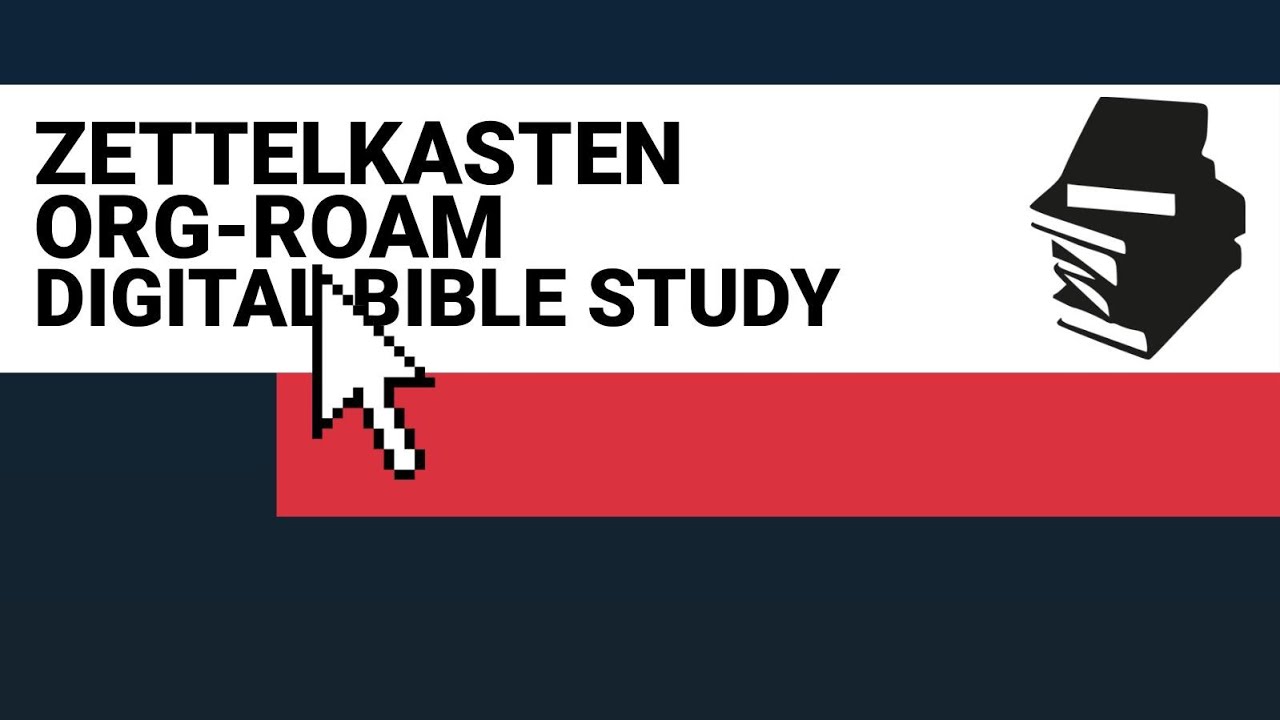 How I Use Org-Roam To Study the Bible | Digital Bible Study Routine | #zettelkasten #emacs