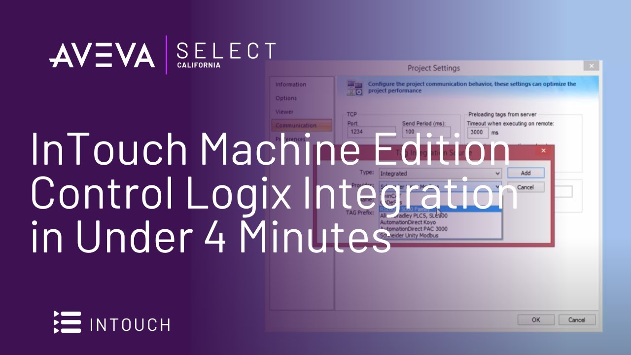 InTouch Machine Edition Control Logix Integration in Under 4 Minutes