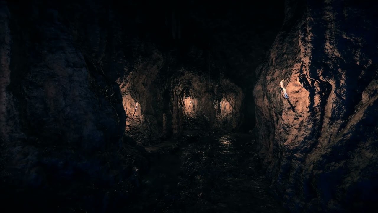 Lost in the Caverns 🦇🕳️ | 3 Hour Dark Cave Ambience 🌑💧