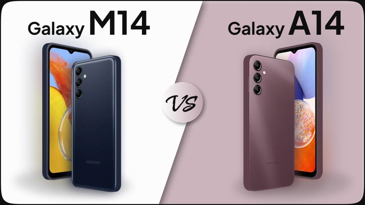 Galaxy M14 vs Galaxy A14 Comparison |@MobileNerdTech