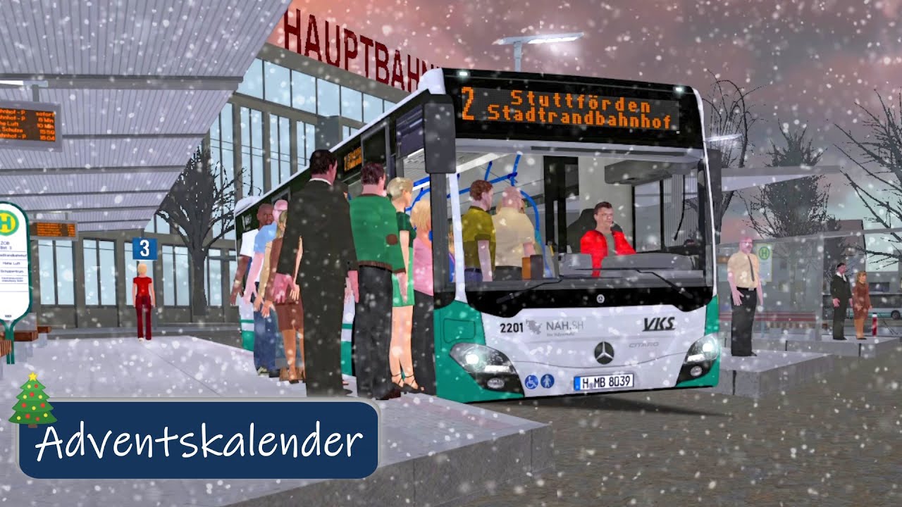 OMSI 2 Rutschige Stadtfahrt 🚌 | #1296