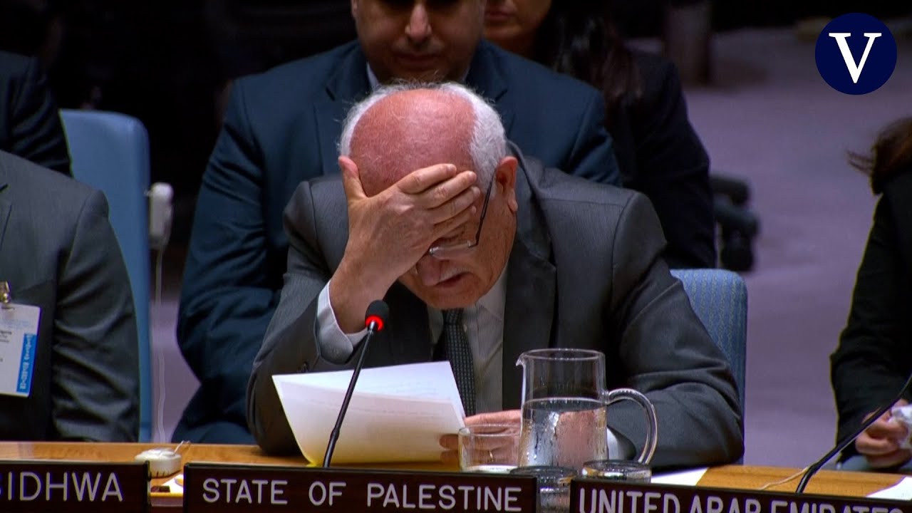 El representante de Palestina en la ONU se desmorona: ”¿Cómo se puede tolerar este horror?