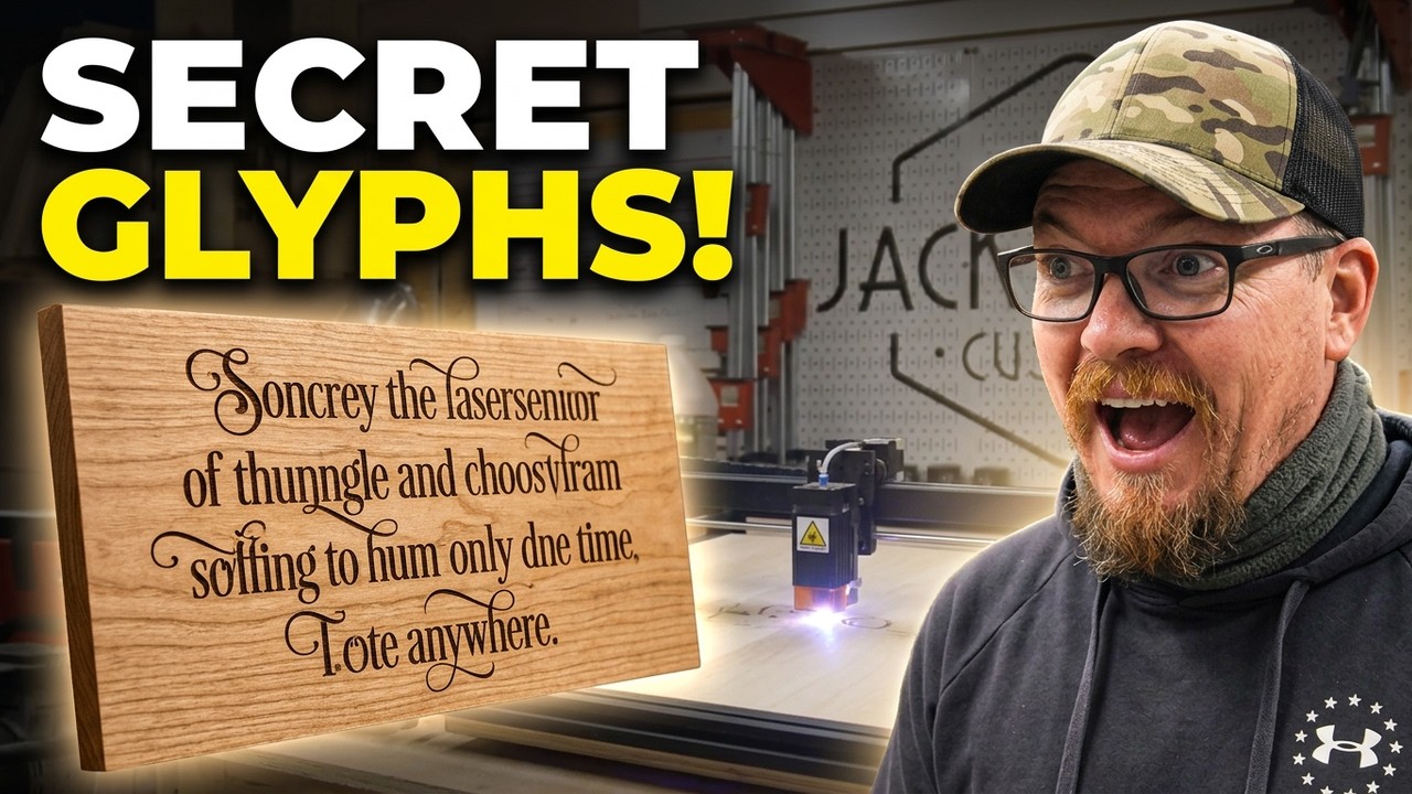 How to Add Swashes to Fonts in LightBurn | Step-by-Step Tutorial