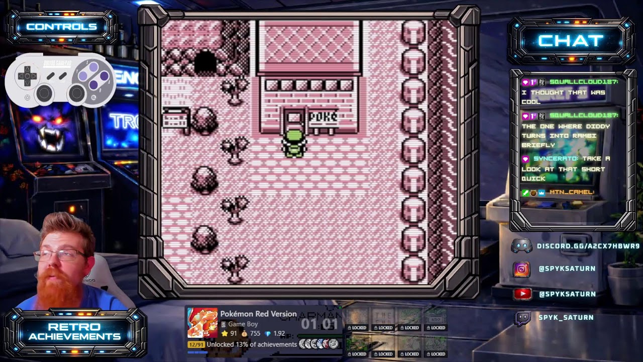 Retro Achievements - Pokemon Red - Hunting Glitches While We Achieve!
