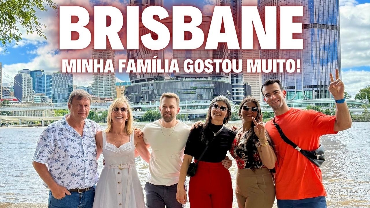 Conhecendo Brisbane e o Lone Pine Koala Sanctuary com minha família | Passeio perfeito em família!