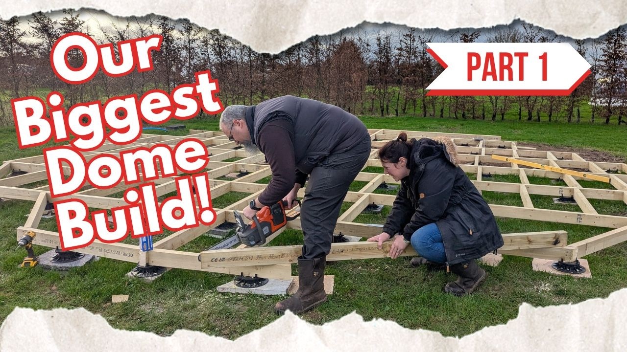 Triple Dome Build: Part 1 &ndash; The Start of Our BIGGEST Glamping Build Yet!