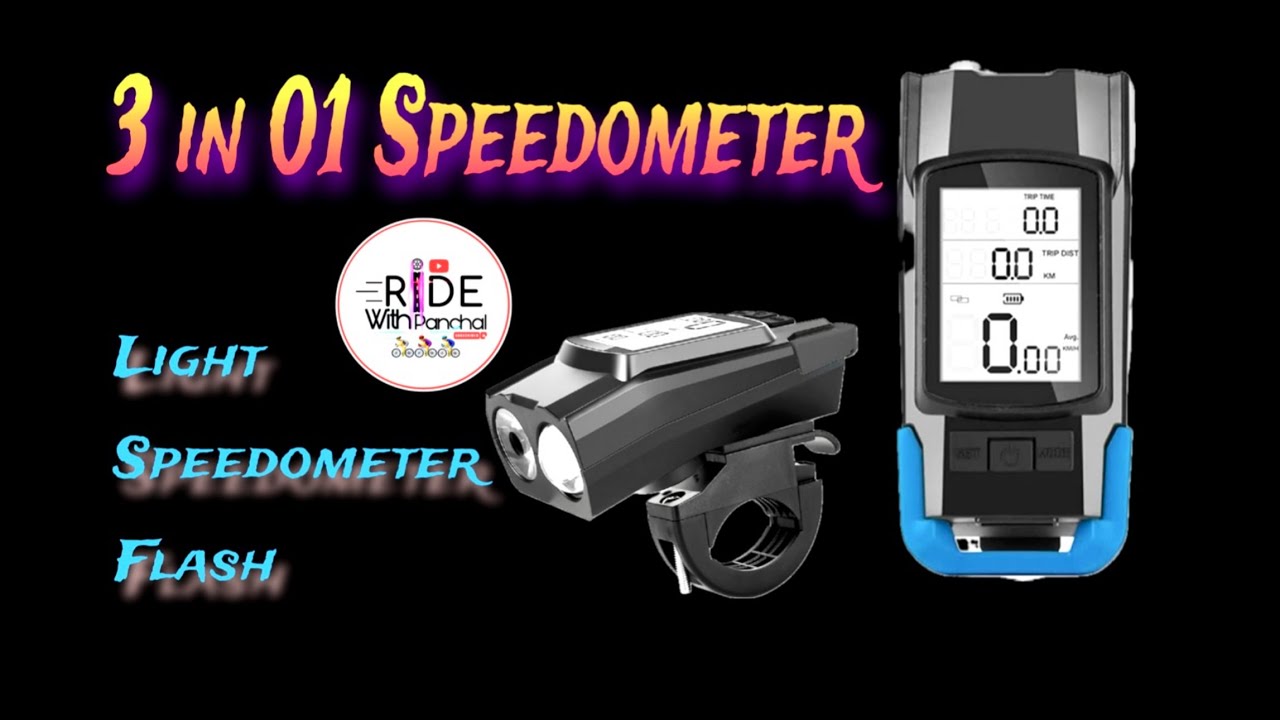 Wireless bicycle speedometer | Unboxing & Review. #cycle #modification #modified #accessories