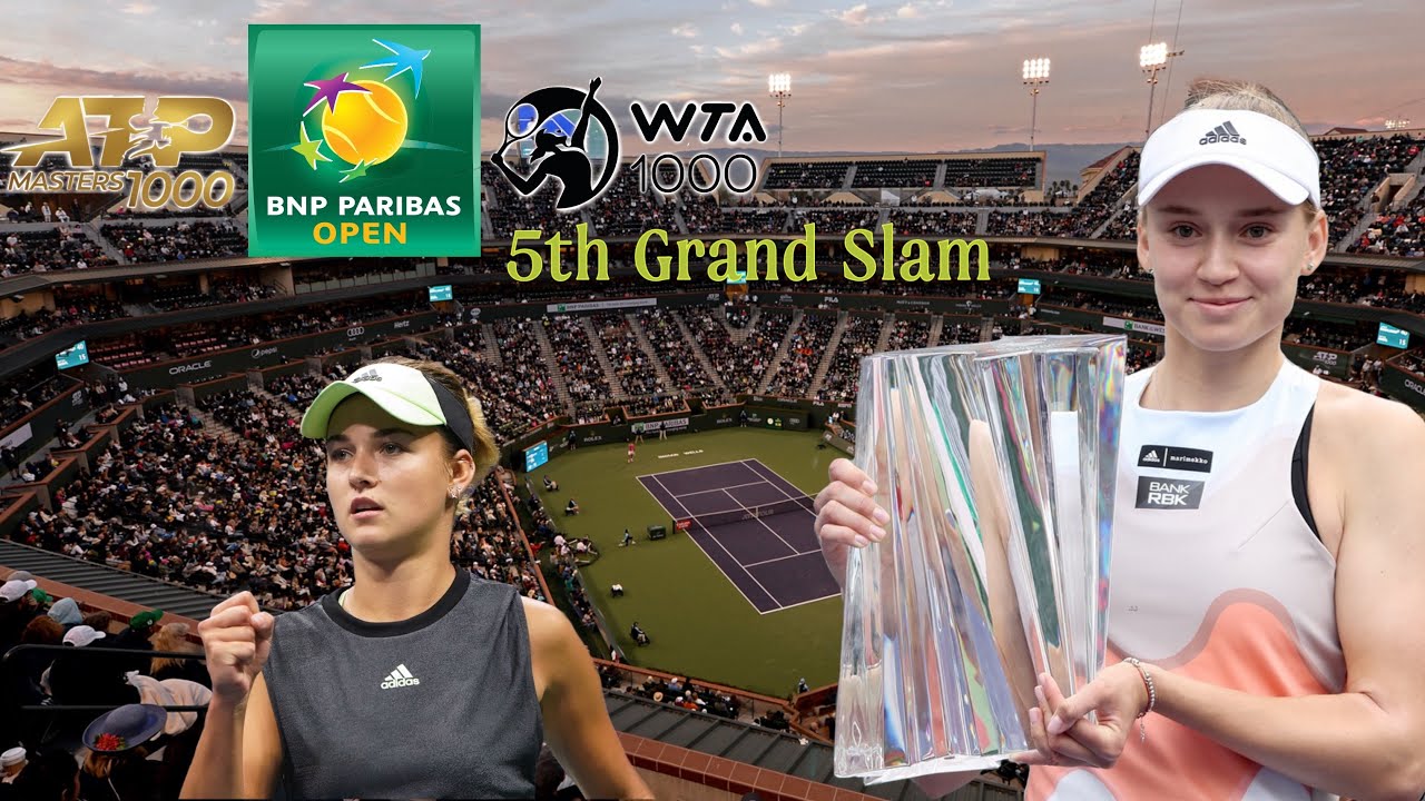 INDIAN WELLS. LENA RYBAKINA’S FAVOURITE COCKTAIL. TENNIS PARADISE
