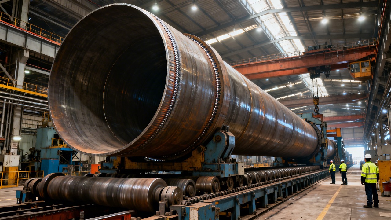 How Seamless Steel Pipes Are Made In Factory