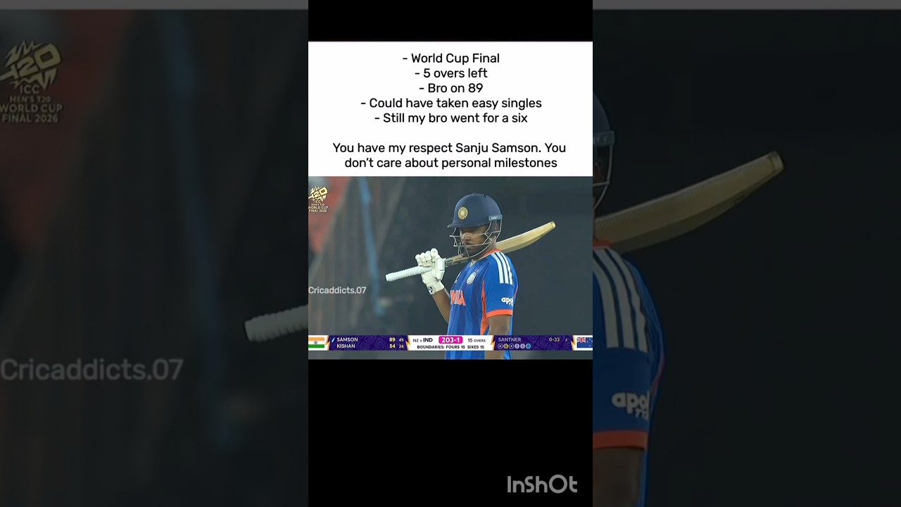 Sanju Samson at his best