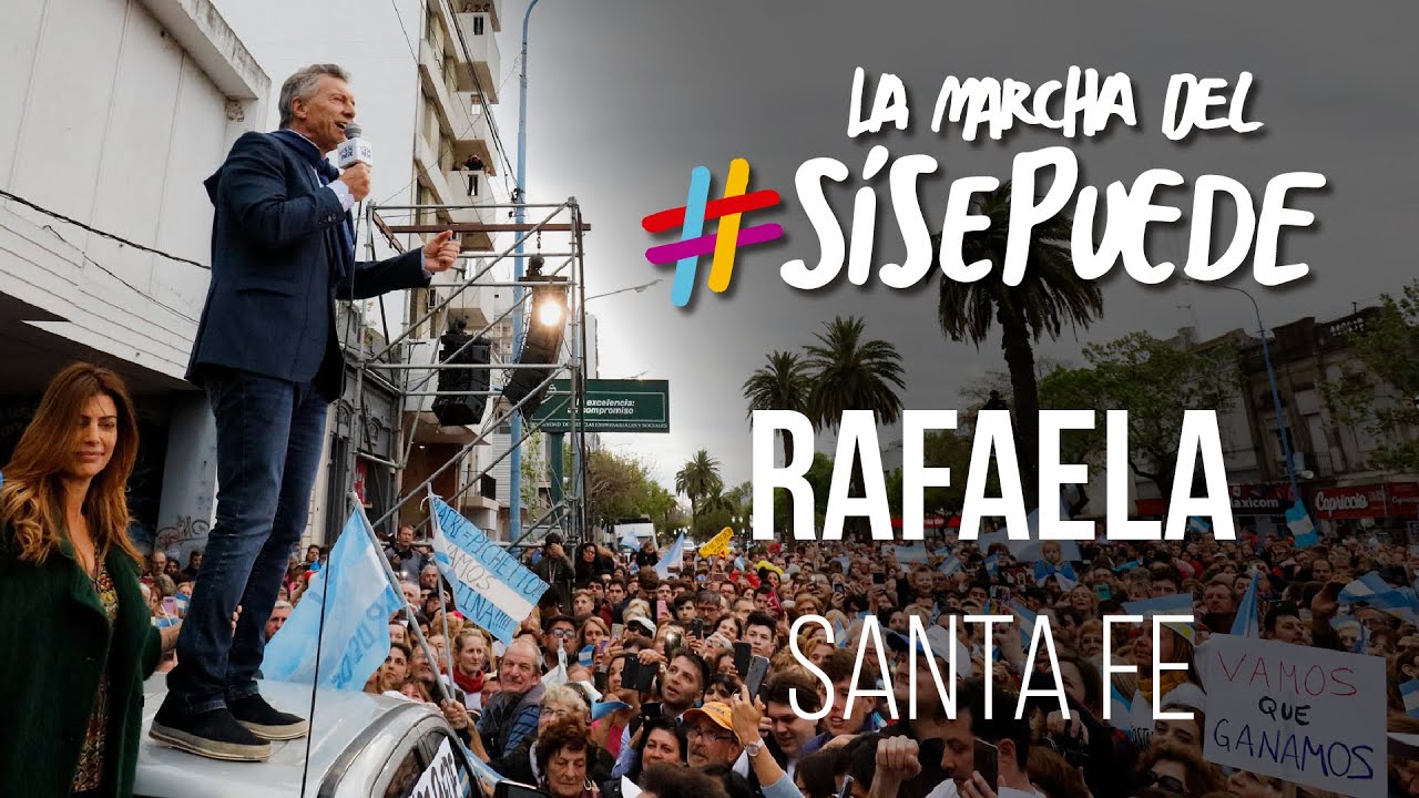 La Marcha del #SíSePuede en Rafaela, Santa Fe