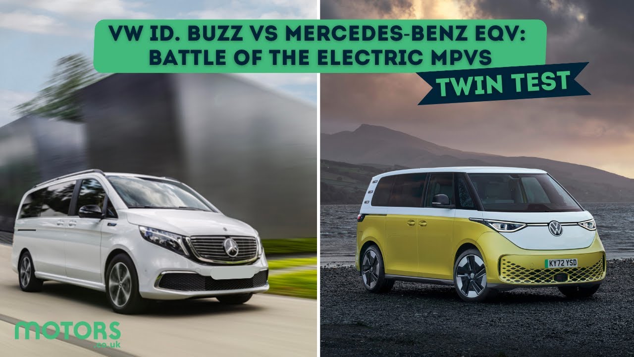 2023 VW ID. Buzz v Mercedes-Benz EQV: Electric MPVs go head to head.