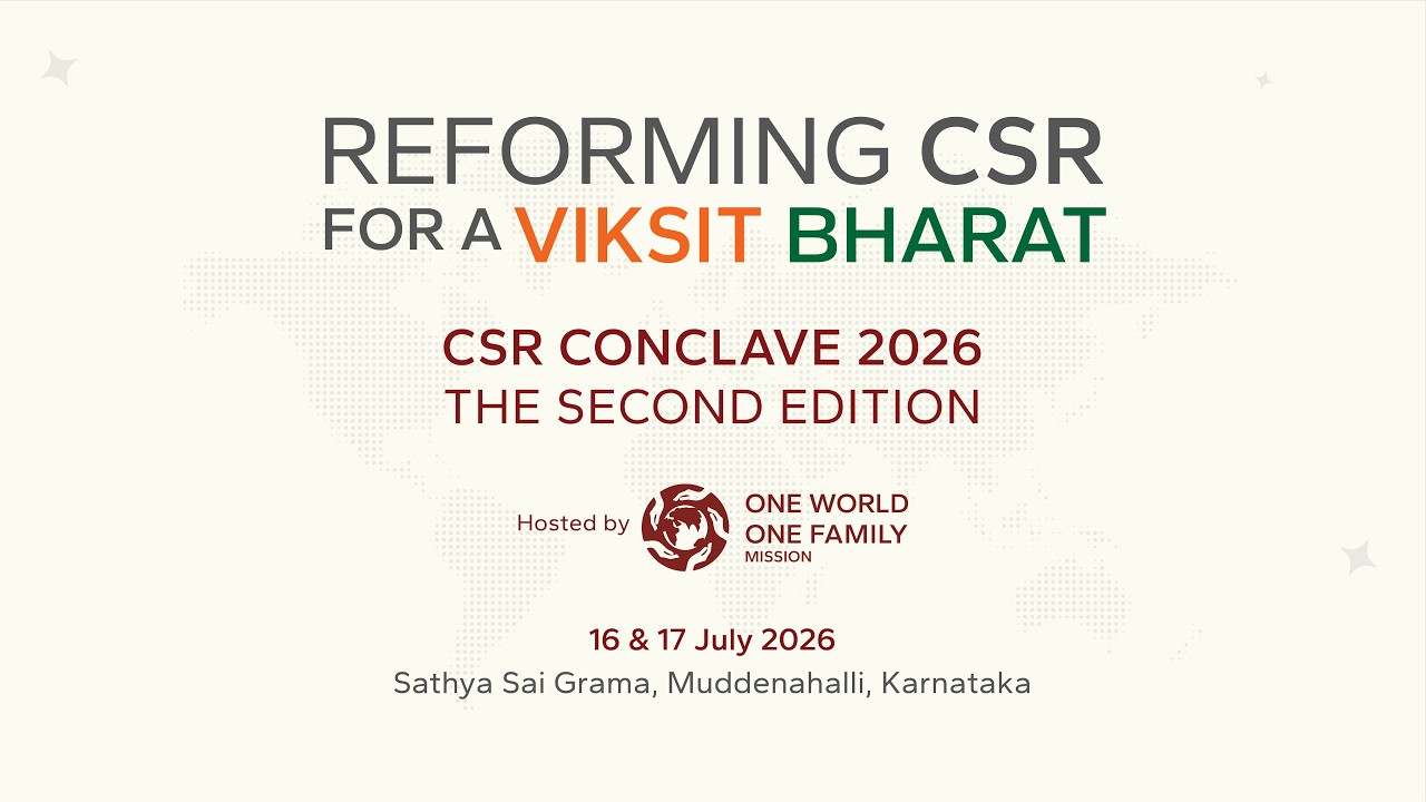 Reforming CSR For A Viksit Bharat | Day 01: Inaugural Ceremony | Live | 16 July 2026, Evening