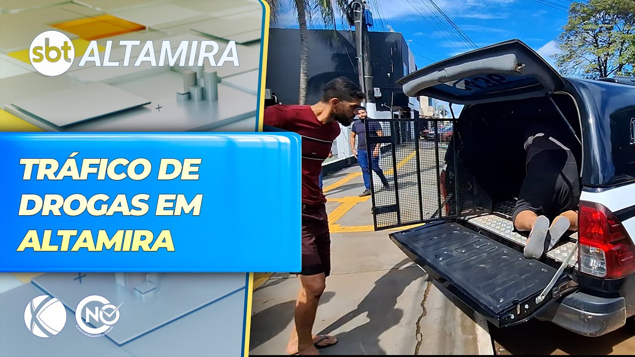 Polícias Civil e Militar prendem dois suspeitos em operação em Altamira | SBT Altamira