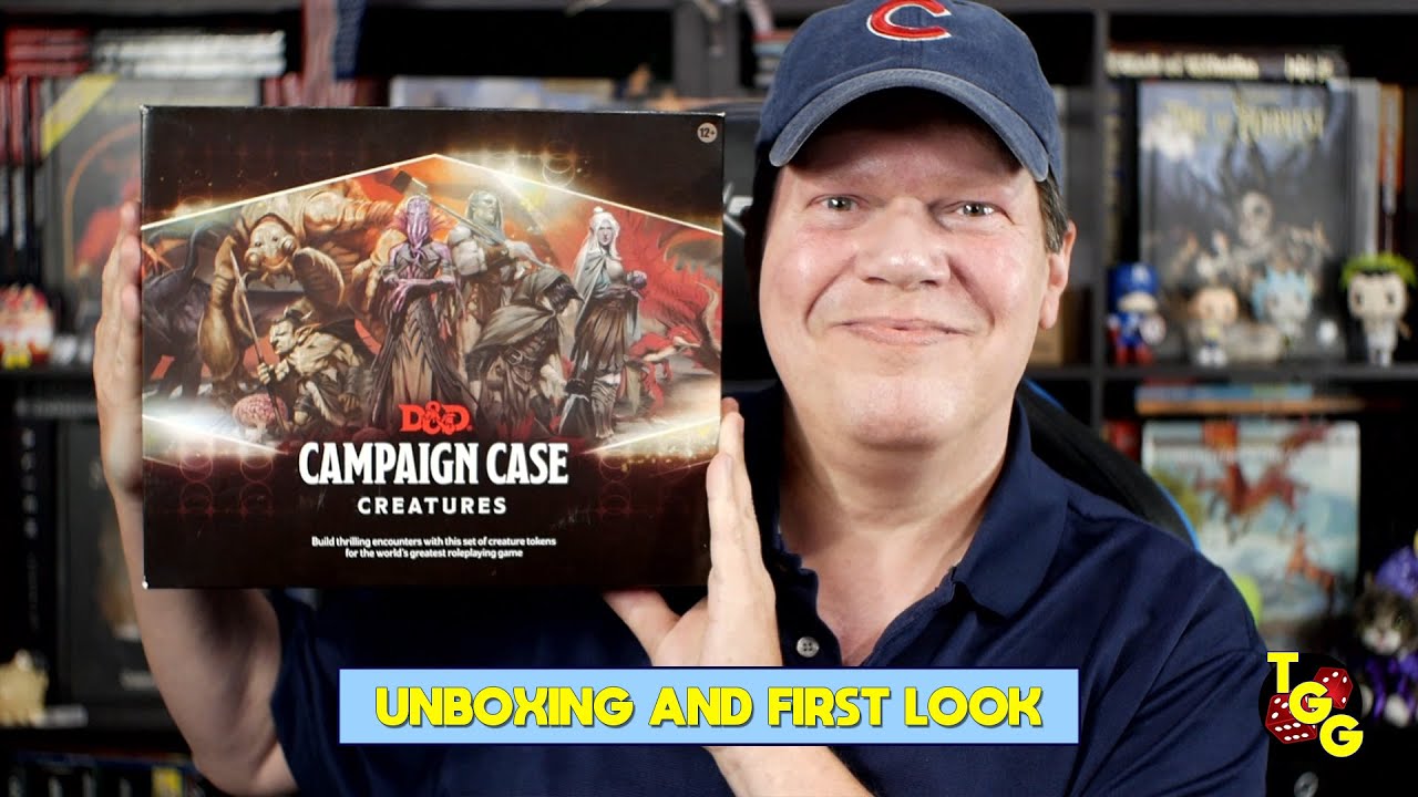 Dungeons & Dragons Campaign Case: Creatures | Unboxing and First Look