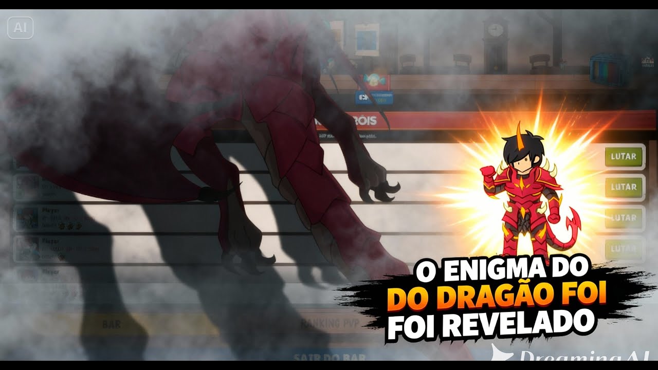 REVELEI O ENIGMA DO DRAGÃO NO HERO HERO