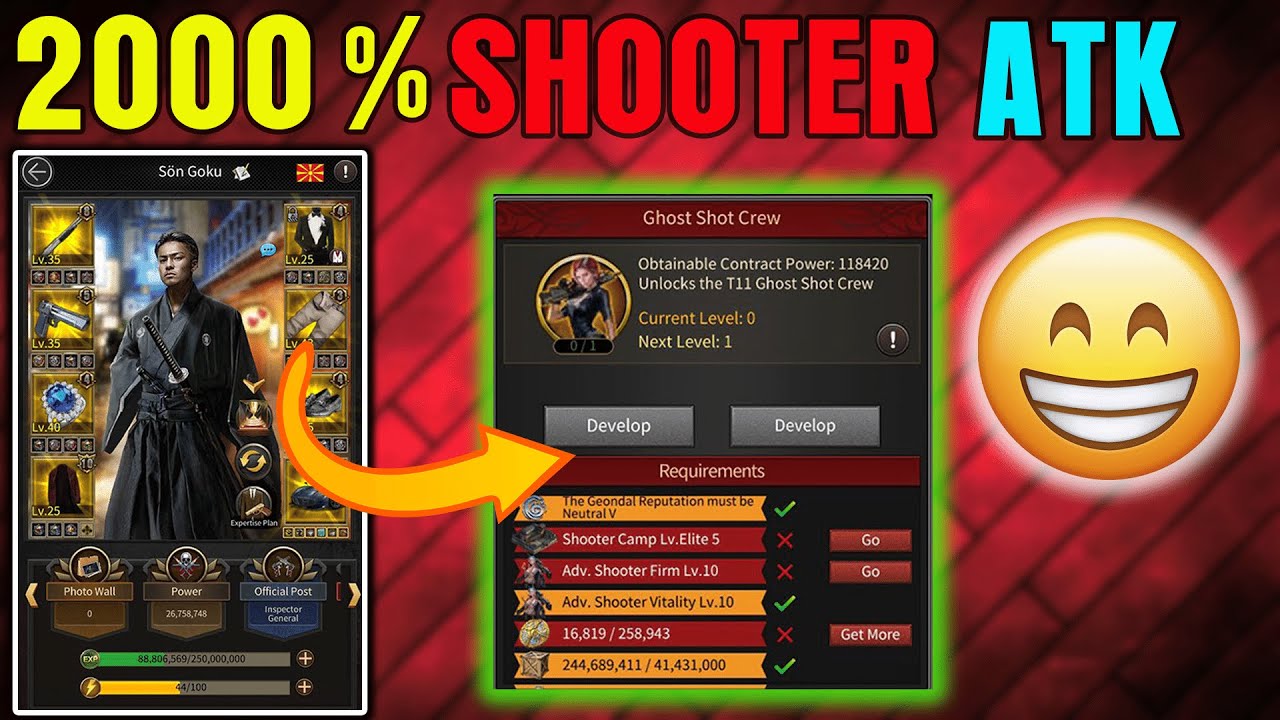 2K SHOOTER ATK WITHOUT SPENDING ..