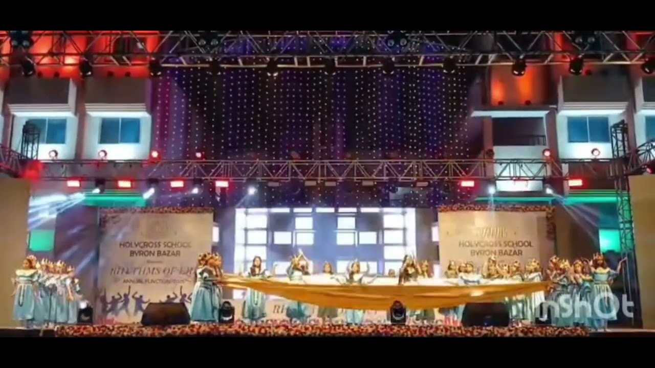 Egyptian dance on annual day (2025-26) ll Holy cross Byron bazar raipur 