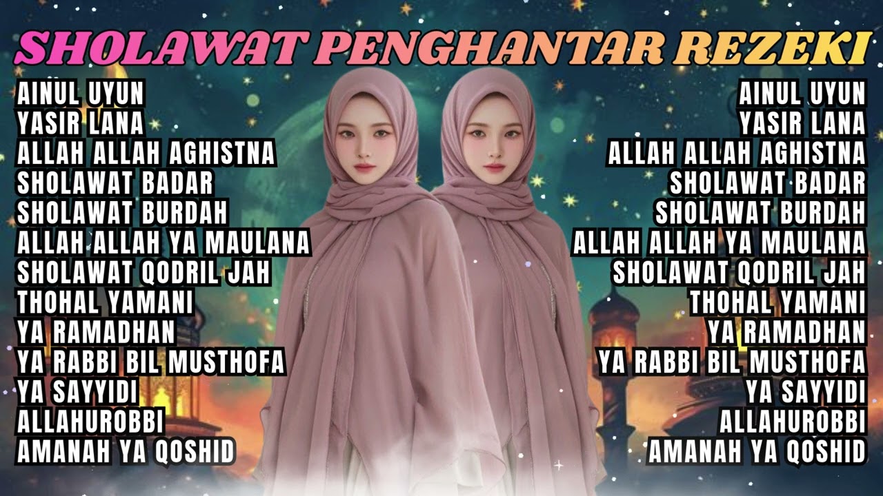 AINUL UYUN | SHOLAWAT PENGHANTAR REZEKI DAN PENYEJUK HATI