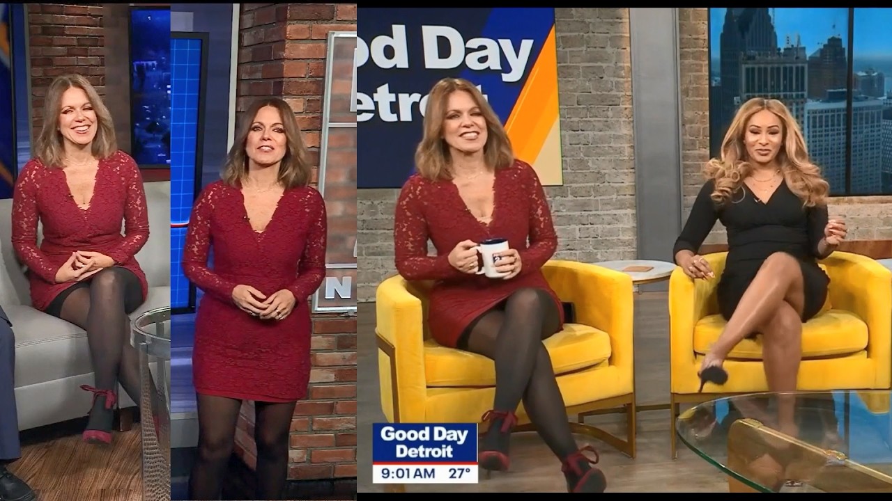 Дина Чентофанти и Мориэль Лю для телеканала Fox 2 Detroit (12 января 2026 г.)