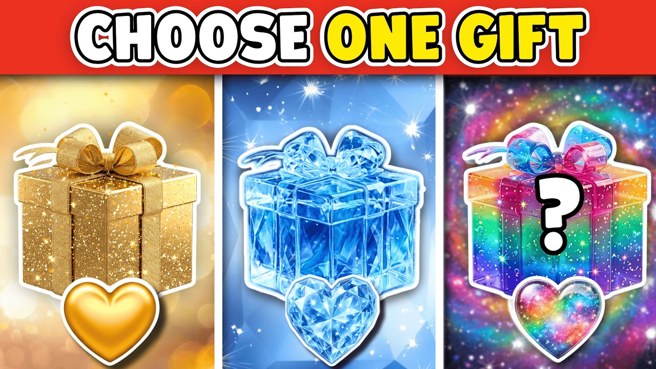 Would You Rather...? MYSTERY Gift Edition | Hardest Choices Ever | Choose your gift| Funny Quiz