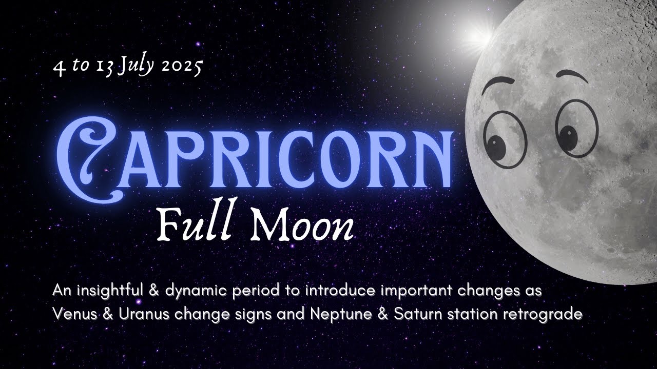 Capricorn Full Moon and our Influence on the Future | Planetary Shifts | All Signs