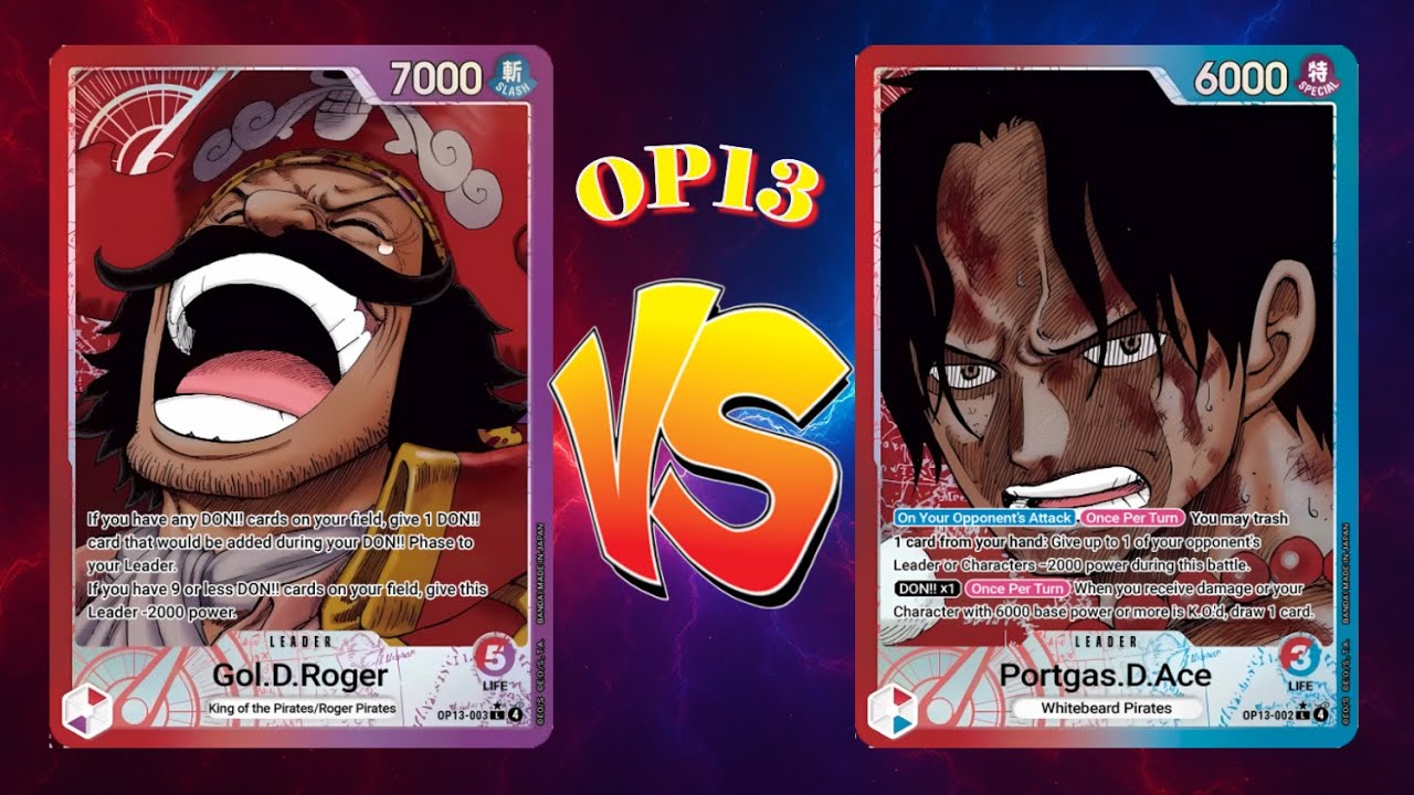 RP Roger vs Ace — Going First? Still Winnable! (OP13)